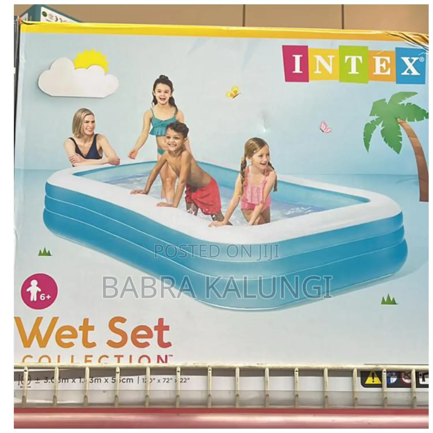 Portable Wet Set Kids Swimming Pool