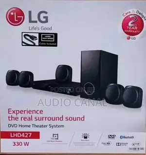 LG 330 Wats Home Theater