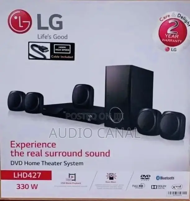 LG 330 Wats Home Theater