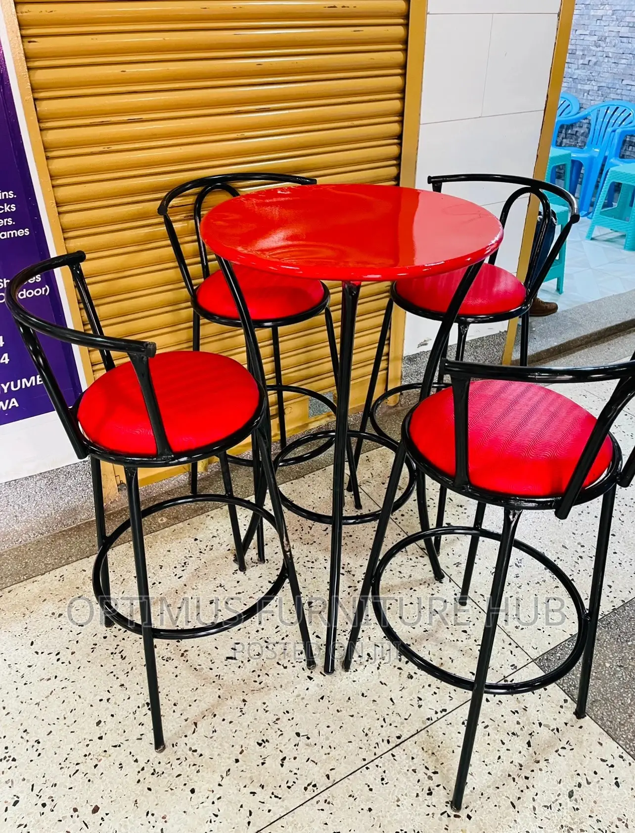 Red Set (Chairs and Table)