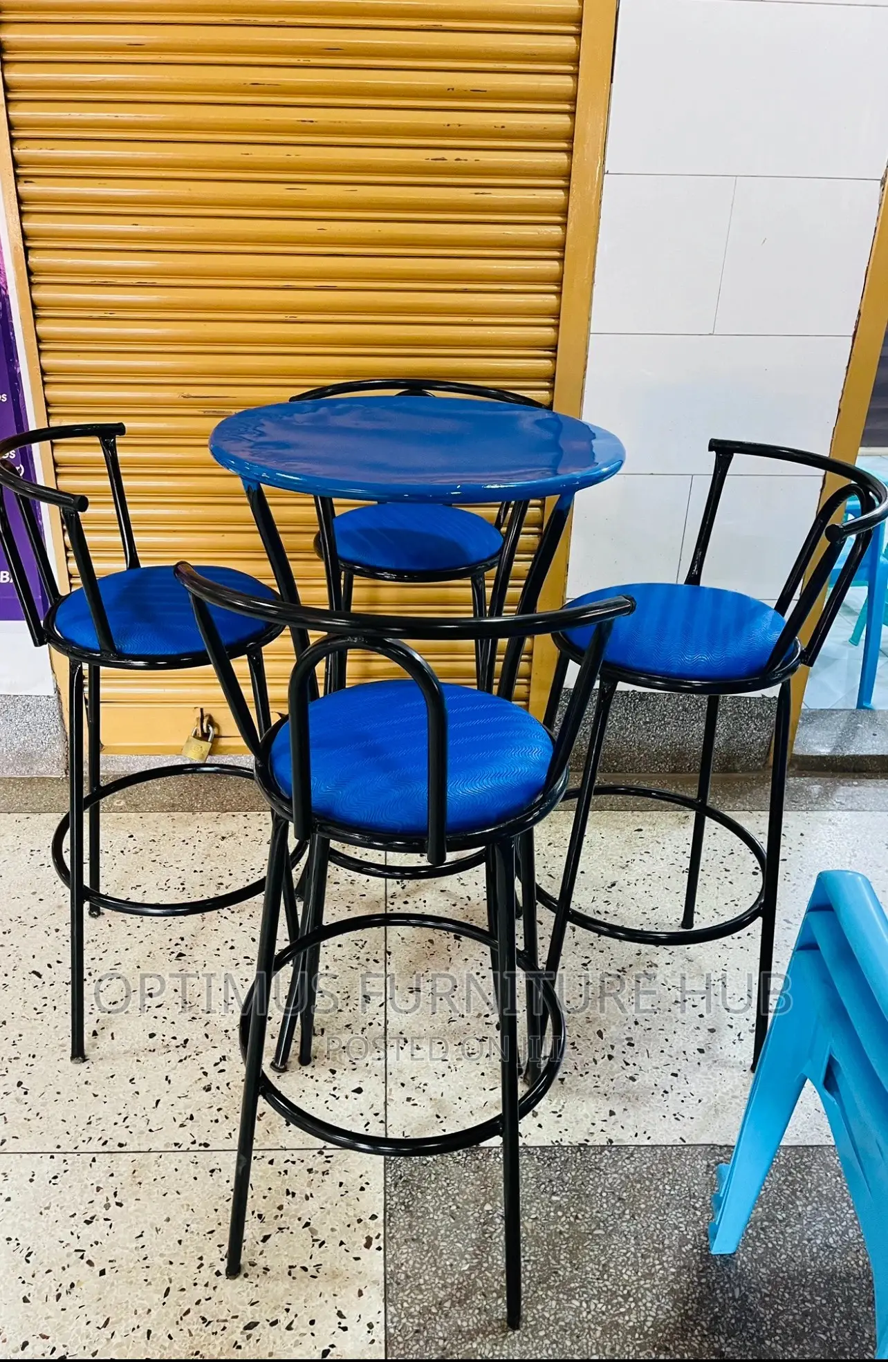 Blue Combo (Chair and Table)