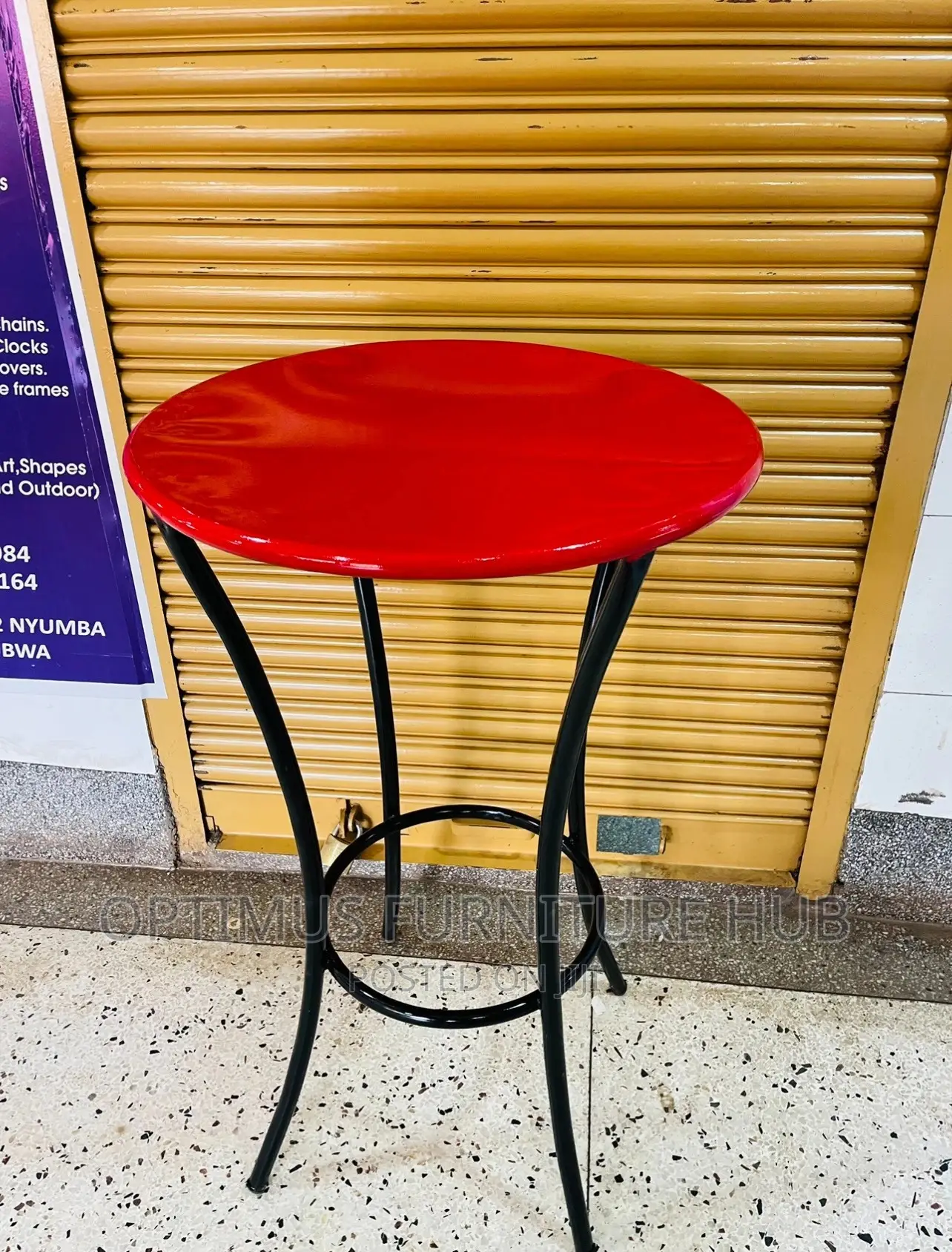 Red Bar Table