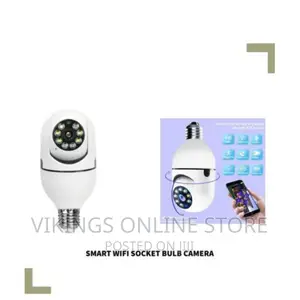 Panorama Wireless Video Surveillance Light Bulb Camera
