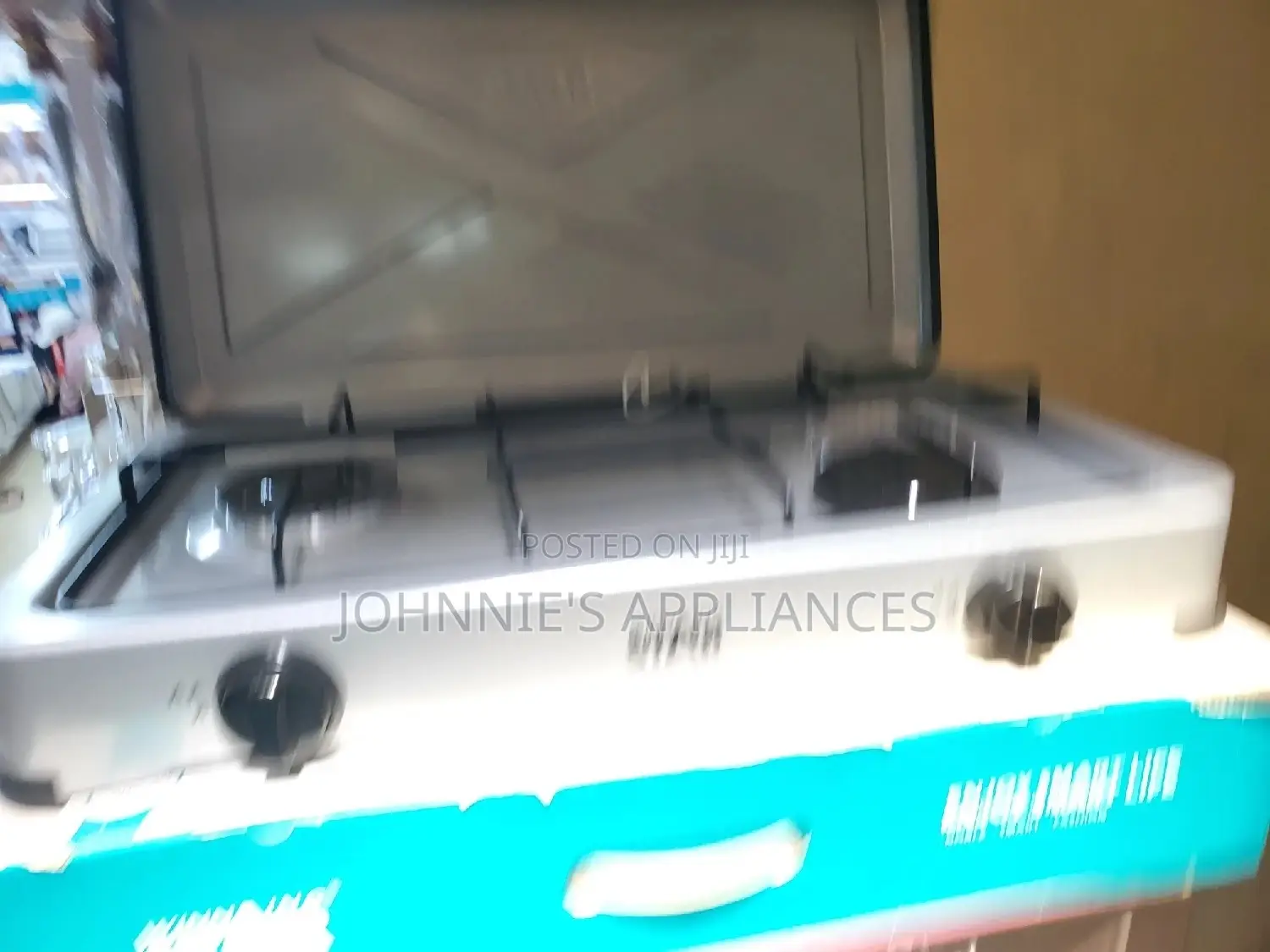 Double Plate Gas Cooker Steel