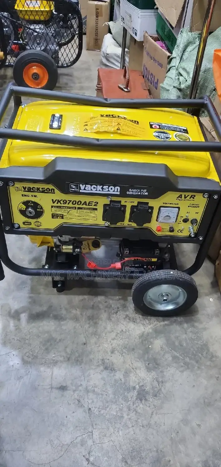 VACKSON Petrol Generator 4kva / 3.8kw