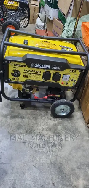 Photo - VACKSON Petrol Generator 4kva / 3.8kw