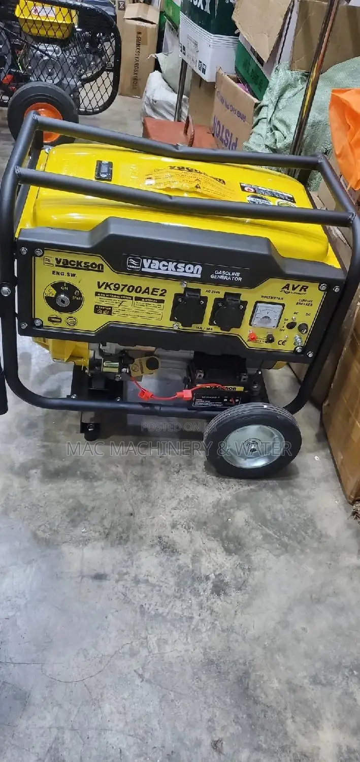 VACKSON Petrol Generator 4kva / 3.8kw