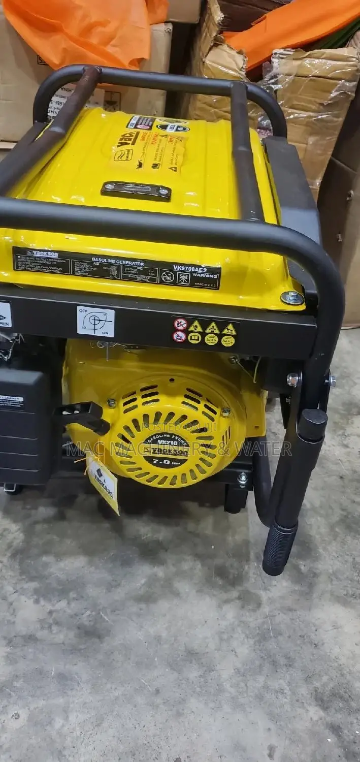 VACKSON Petrol Generator 4kva / 3.8kw