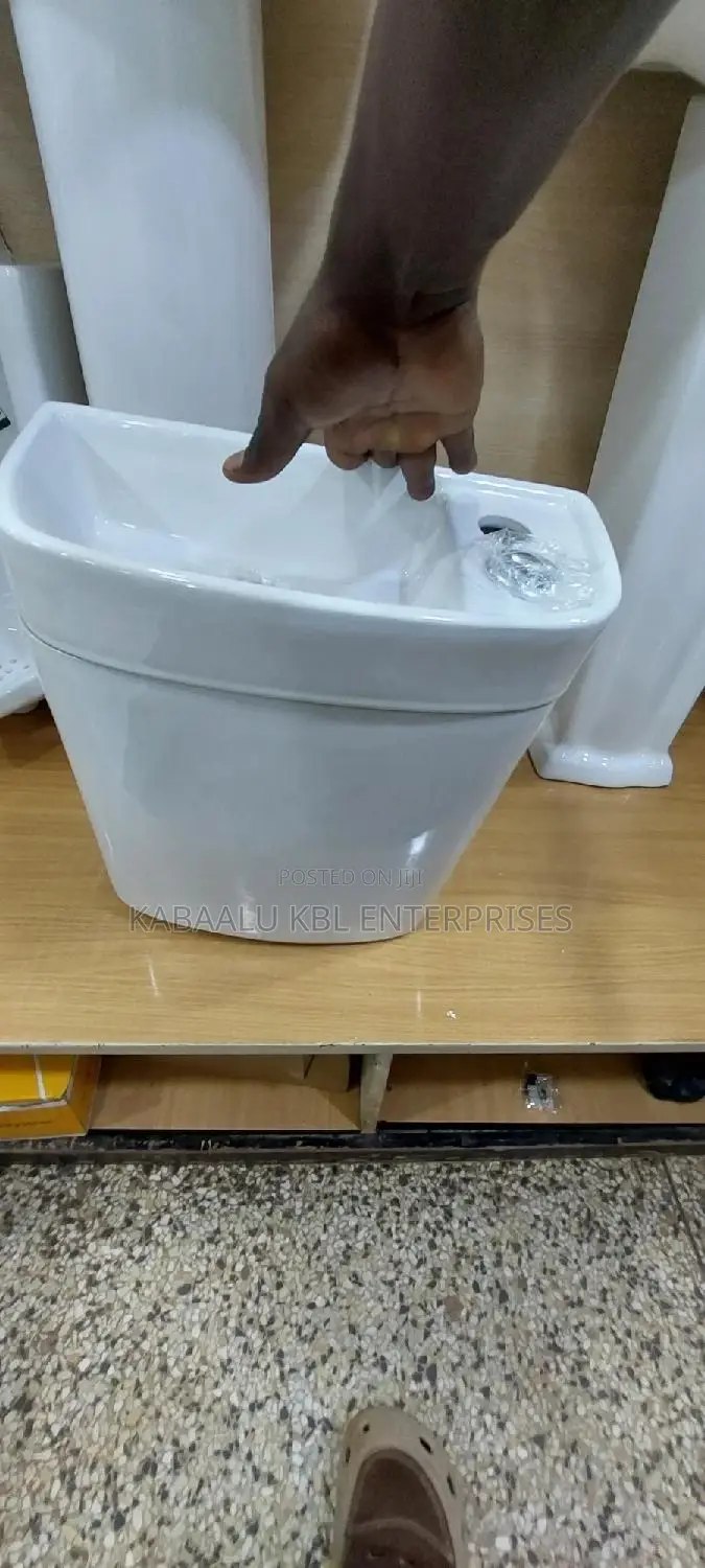 Combined Hand Wash Basin And Squatting Toilet Set