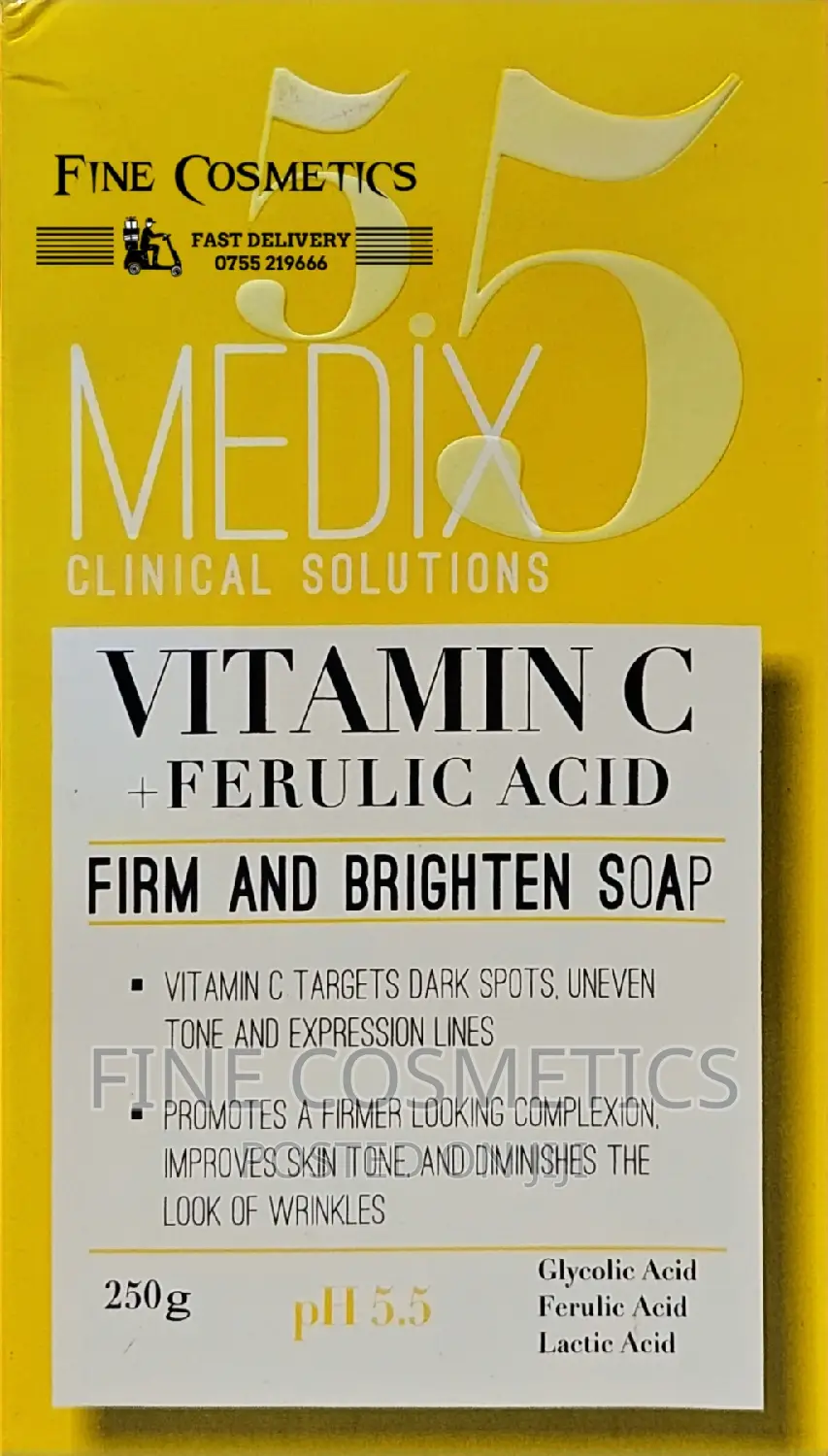MEDIX 5.5 Vitamin C+Ferulic Acid Brightening + Firming Soap