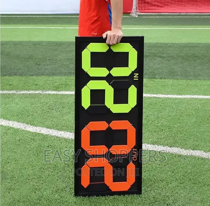 Soccer Substitution Board 4-Digits