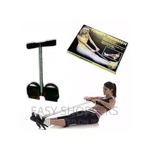 Photo - Tummy Trimmer Leg Pedal Exerciser Pull Up Resistance Bands