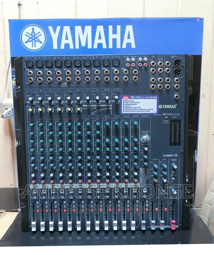 Yamaha Model Mg166cxusb Mixing Console W/ FREE Power Adapter