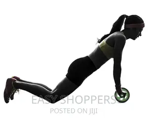 Ab-Roller Wheel Abdominal Stomach Exercise Fitness Core