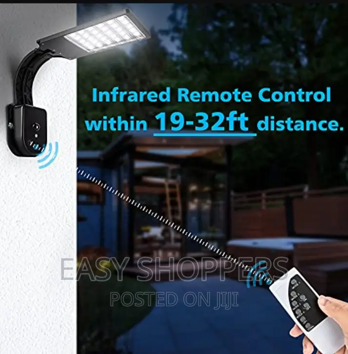 LED Solar Motion Light Street Flood Sensor Garden Light Lamp