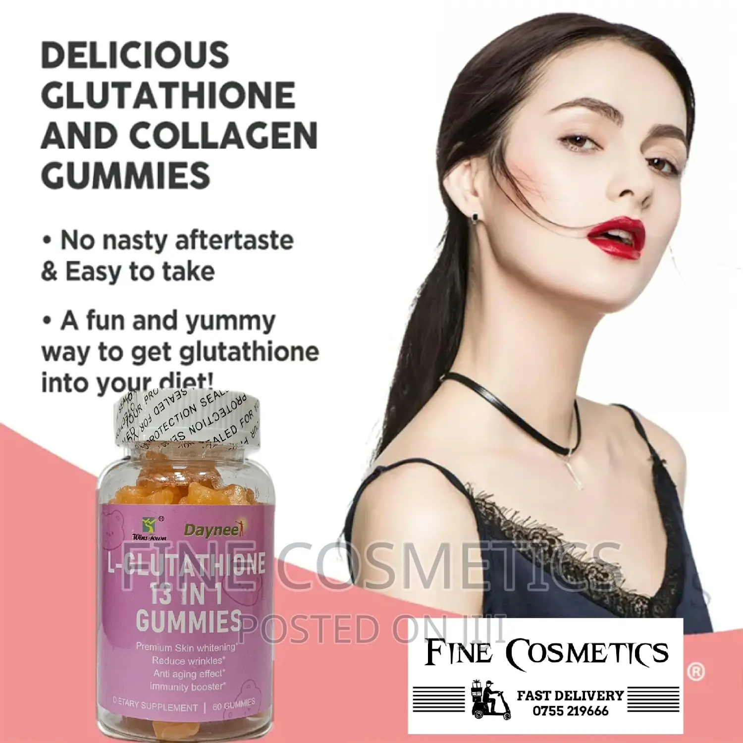 L-glutathione 13-in- 1 Anti-aging Health Bright Skin Gummies
