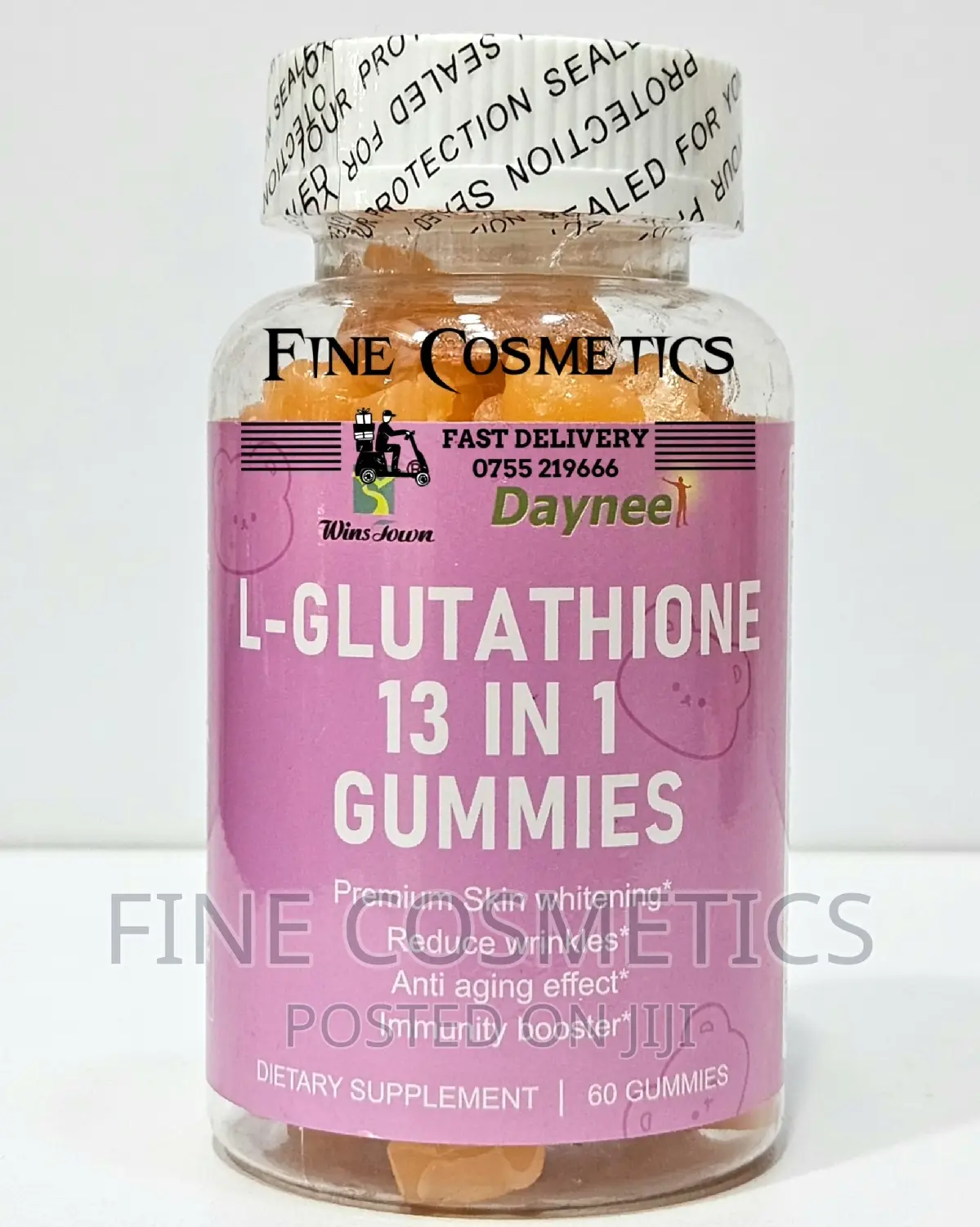 L-glutathione 13-in- 1 Anti-aging Health Bright Skin Gummies