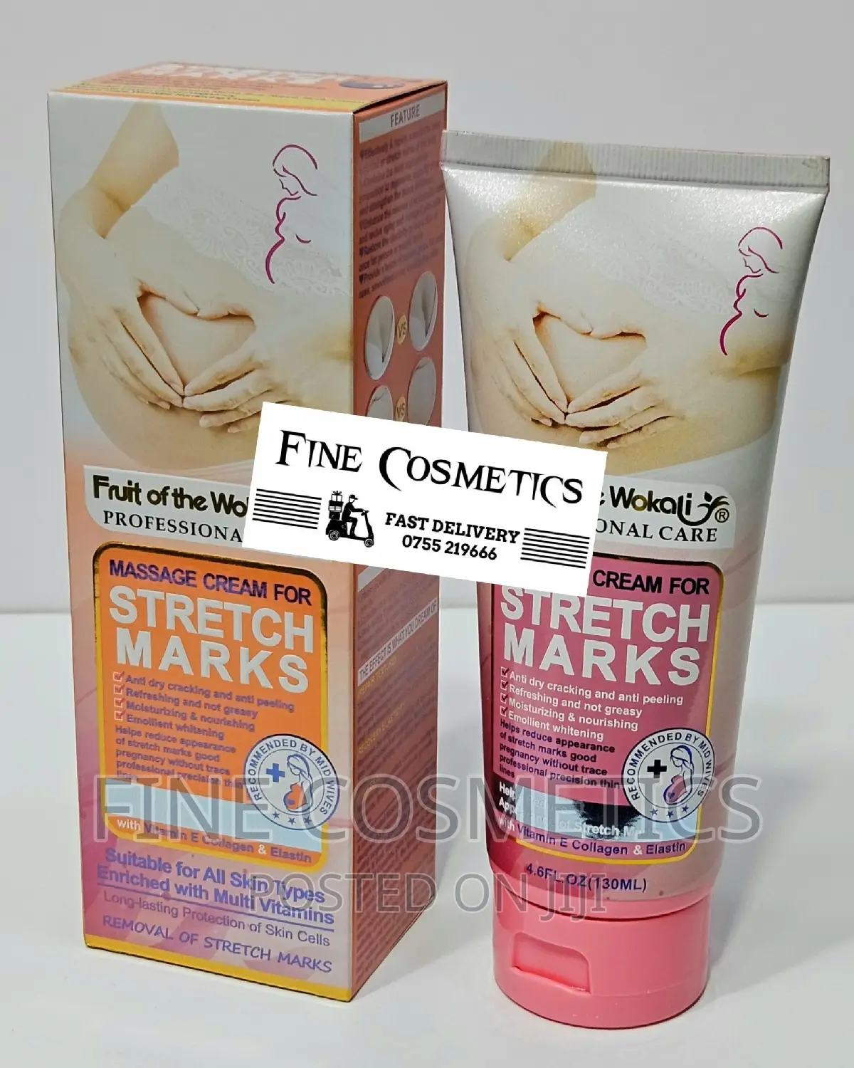 STRETCH MARKS REMOVER MASSAGE CREAM By Fruit Of The Wokoli.