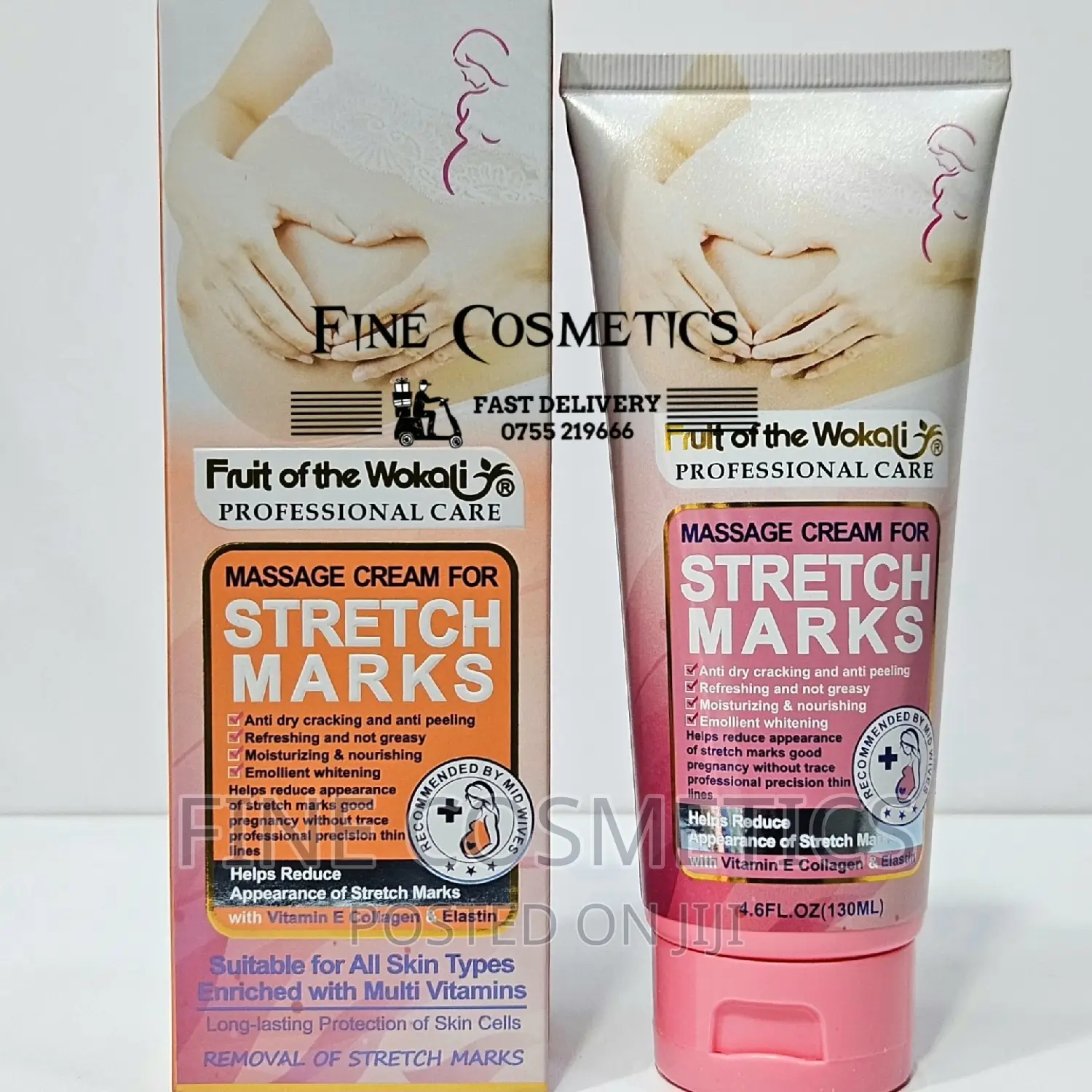 STRETCH MARKS REMOVER MASSAGE CREAM By Fruit Of The Wokoli.