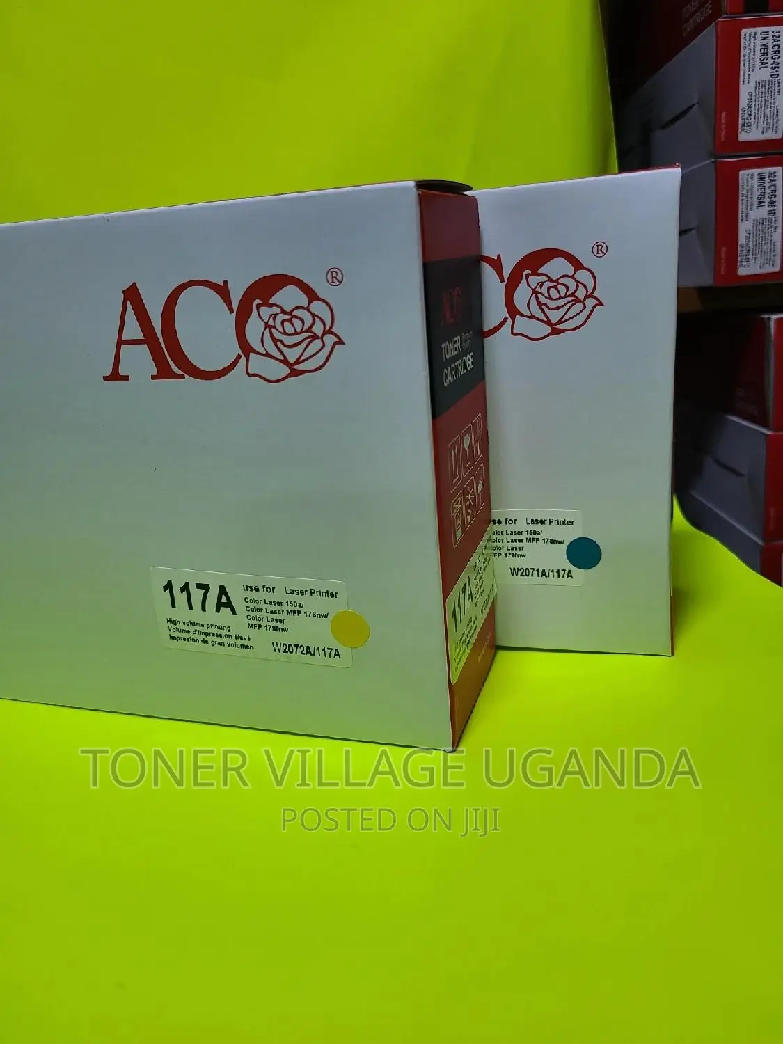 Hp 117A All Colors for Use in Hp 150a 178fnw M178nw