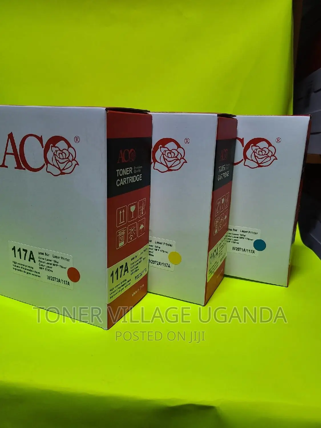 Hp 117A All Colors for Use in Hp 150a 178fnw M178nw
