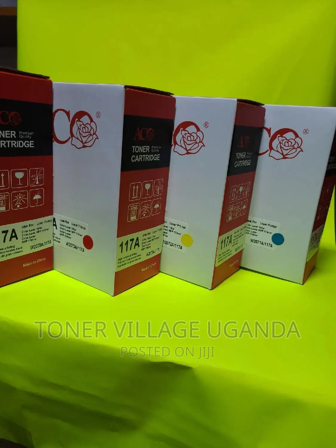 Hp 117A All Colors for Use in Hp 150a 178fnw M178nw