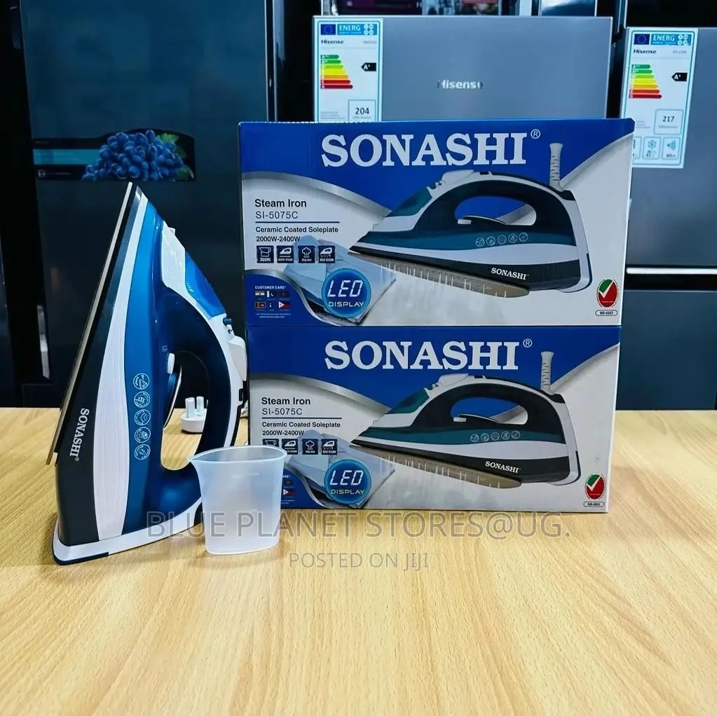 SONASHI Steam Flat Irons \\ 2200 - 2400w \\ SI-5075C