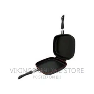 Dessini 36cm Double Grill Pan Non Stick - Black