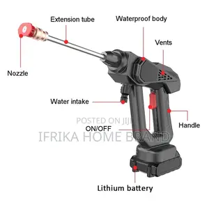 High Pressure Rechargeable Car Washer Gun High Pressure Car
