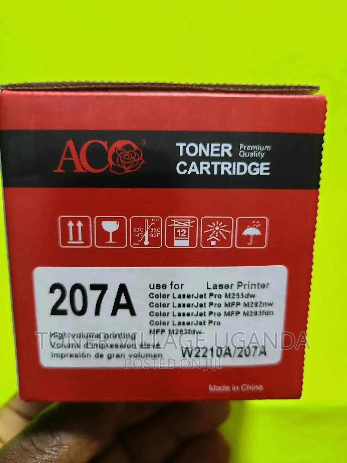 207A Toner Cartridge for Color Laserjet M283fdn M283fdw M255