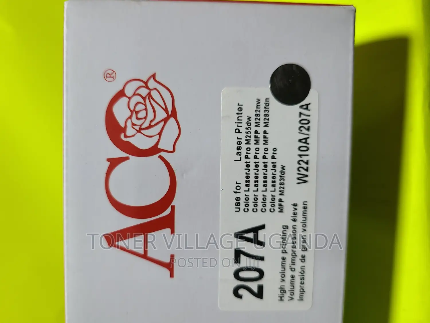 207A Black Color Laserjet for M283fdn M283fdw M255dw
