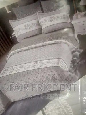 Original Cotton Bed Spread.5x6.( Gray)
