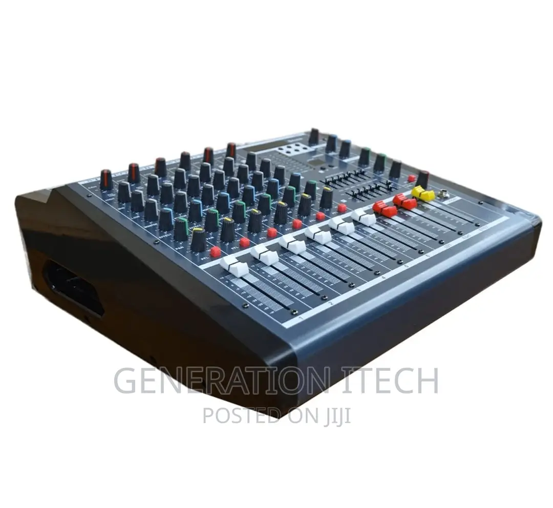 6 Channel Powered Amp Mixer - Cortina