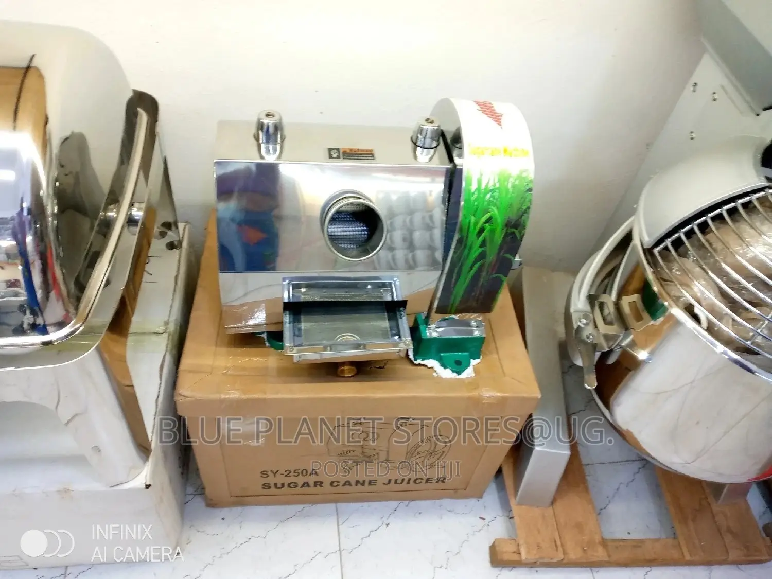 Heavy Duty Manual Sugarcane Juicers \\ SY-250A \\ S/S Body.