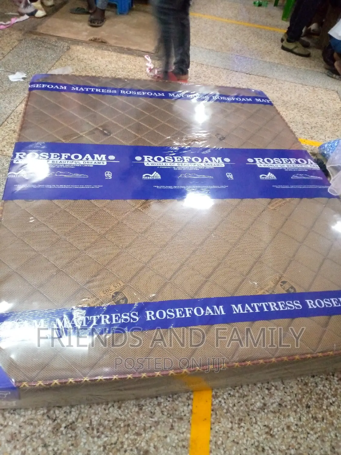 Rose Foam Mattress 6*4*6.Inches