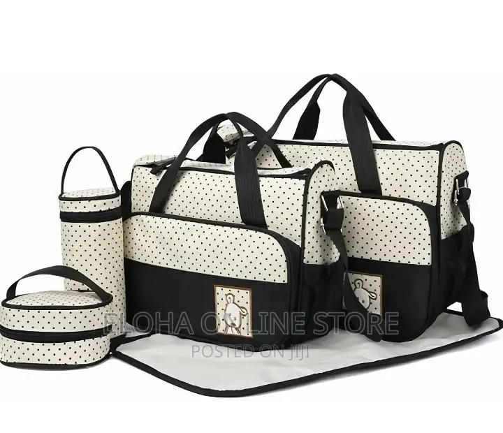 5 Pieces Mummy and Baby Diaper Bag