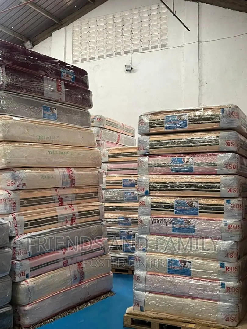 Spring Mattress Rose Foam 4*6 in 8 Inches