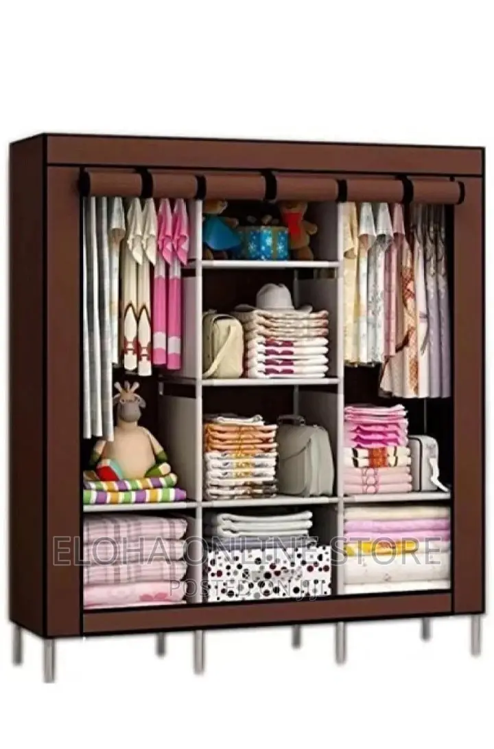 Multi Functional Dust Proof Closet/ Wardrobe