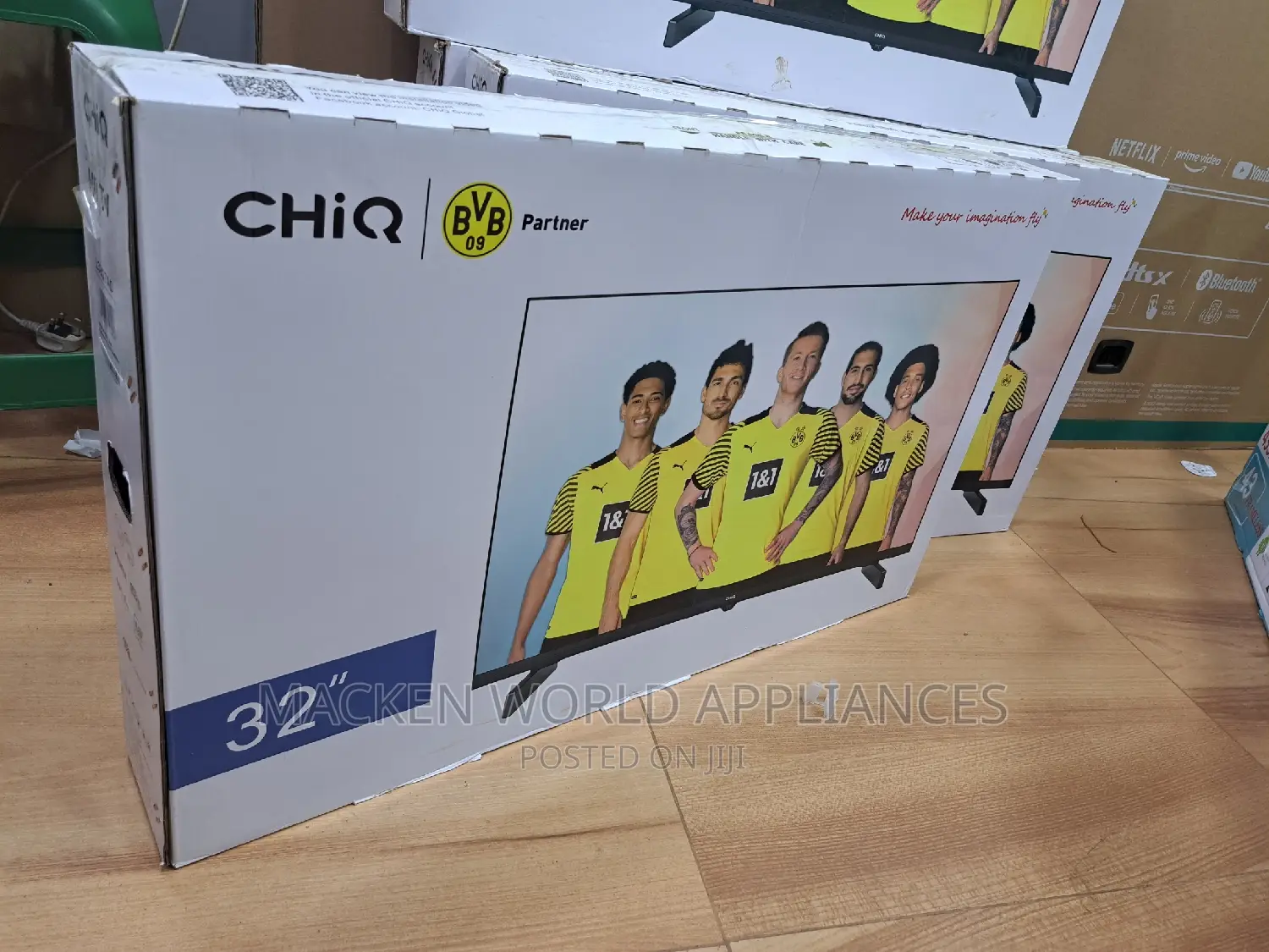 32 Chiq Digital Satellite Free to Air Frameless TV