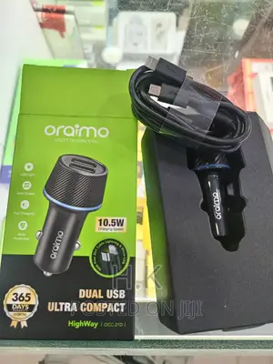 2in1 Araimo 10.5W(High Way) Dual USB Car Charger