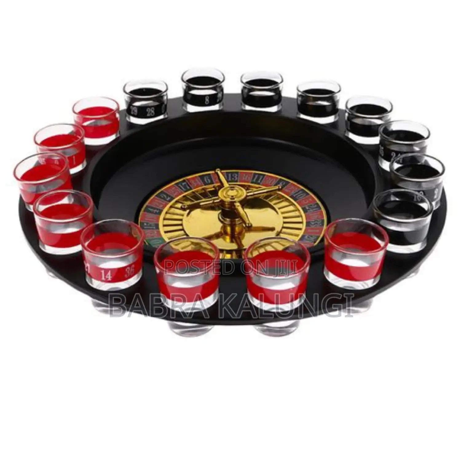 Novelty Drinking Roulette Set Glass for Party Game 2_8
