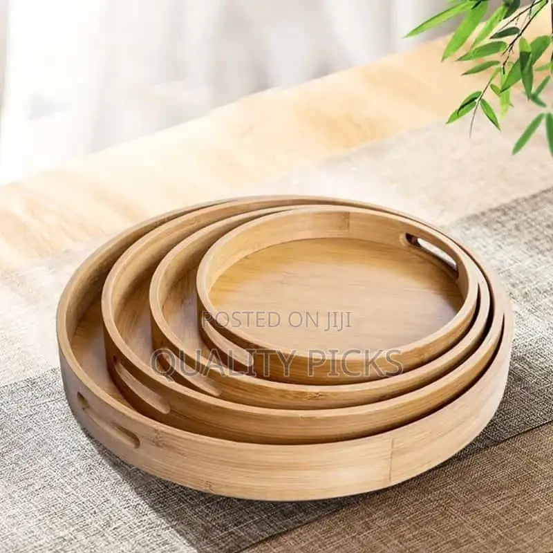 Portable Wooden Tray