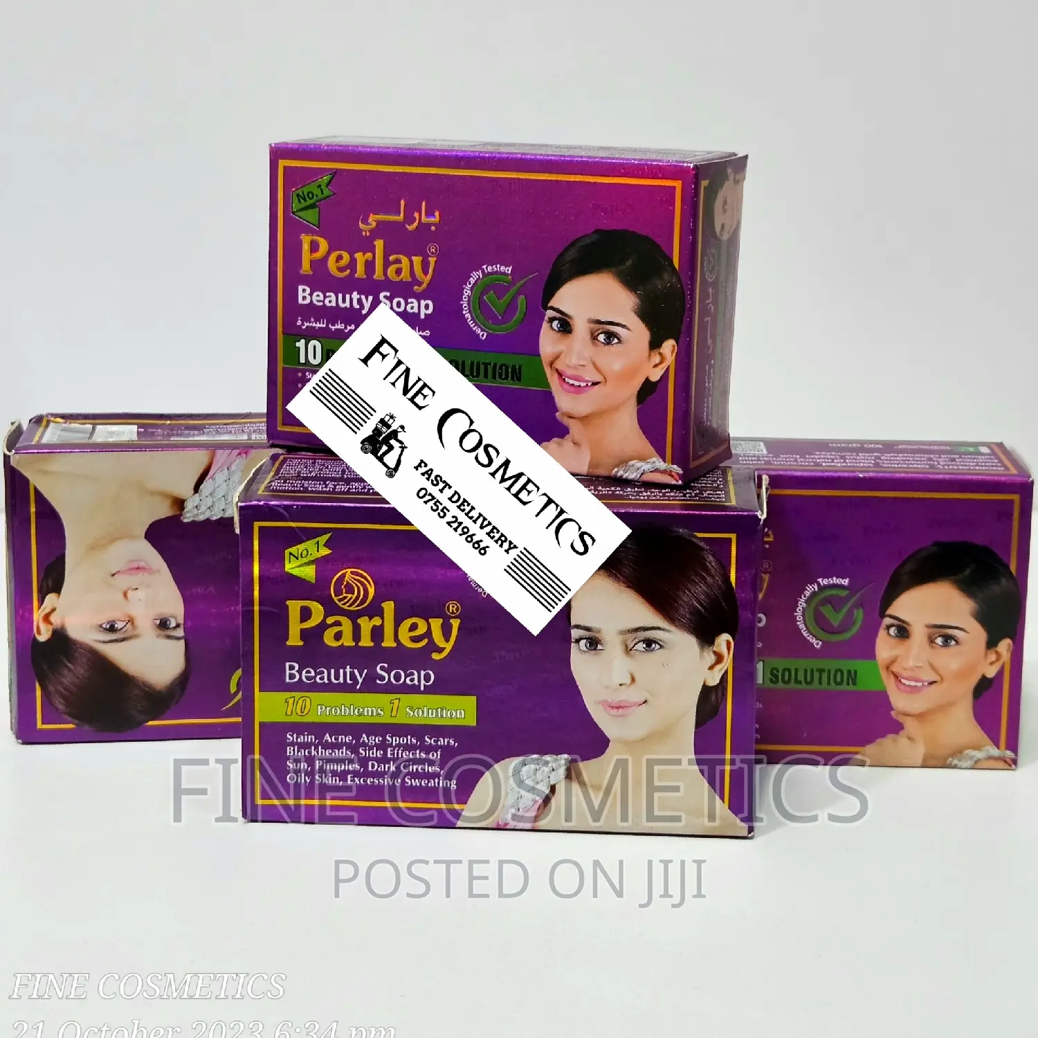Parley Beauty Soap Anti Dark Spots Pimple+Acne Fighting Soap