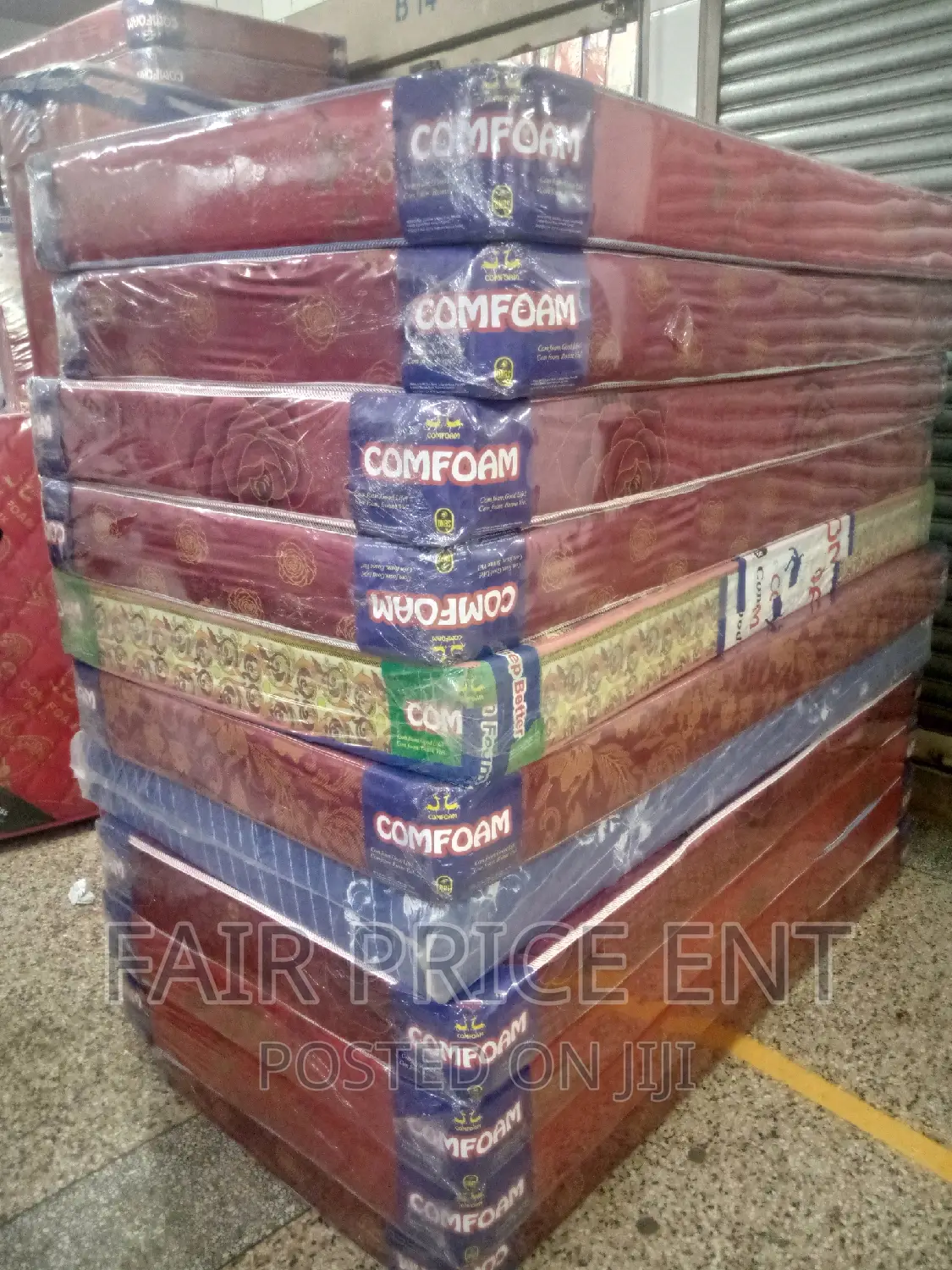 Super Deluxe Mattress.3x6x6inches.( Red)