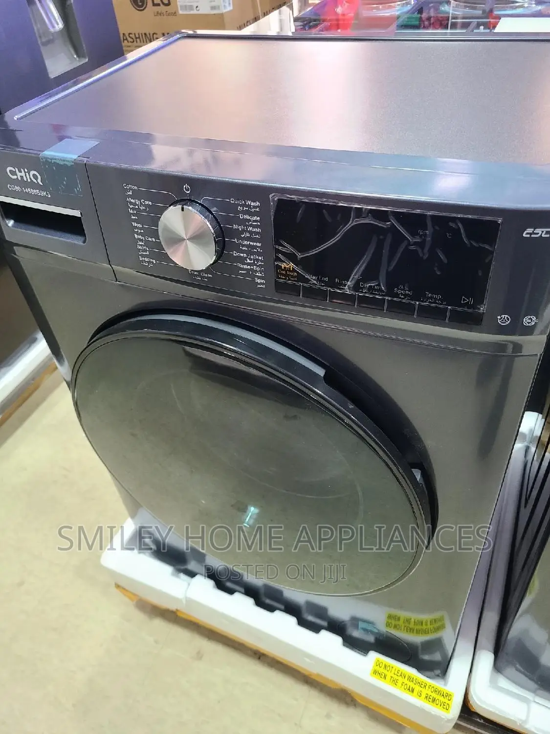Brand New Chiq 6kgs Front Loader Washing Machine