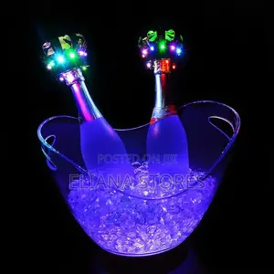 Led Ice Bucket Color Changing Wine Melamin Buckets