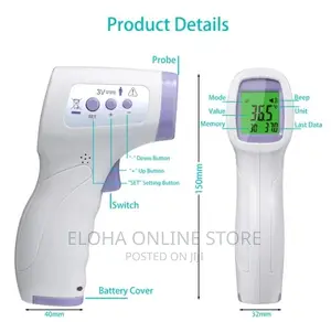 Contactless Infrared Thermometer for Human Body