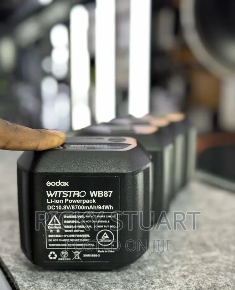 Godox Battery Wb87 Li-Ion Battery 11.1v/8700 Mah for Ad600