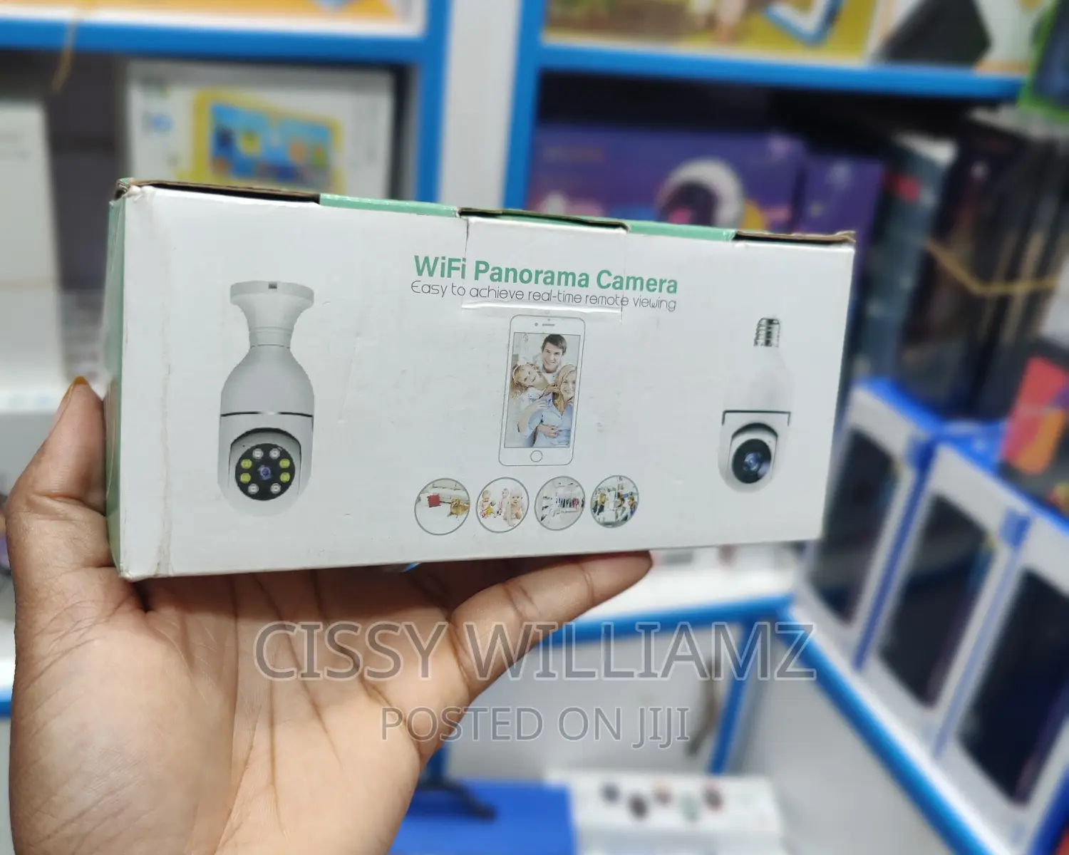 Home Security Camera 360° Panoramic IP Camera
