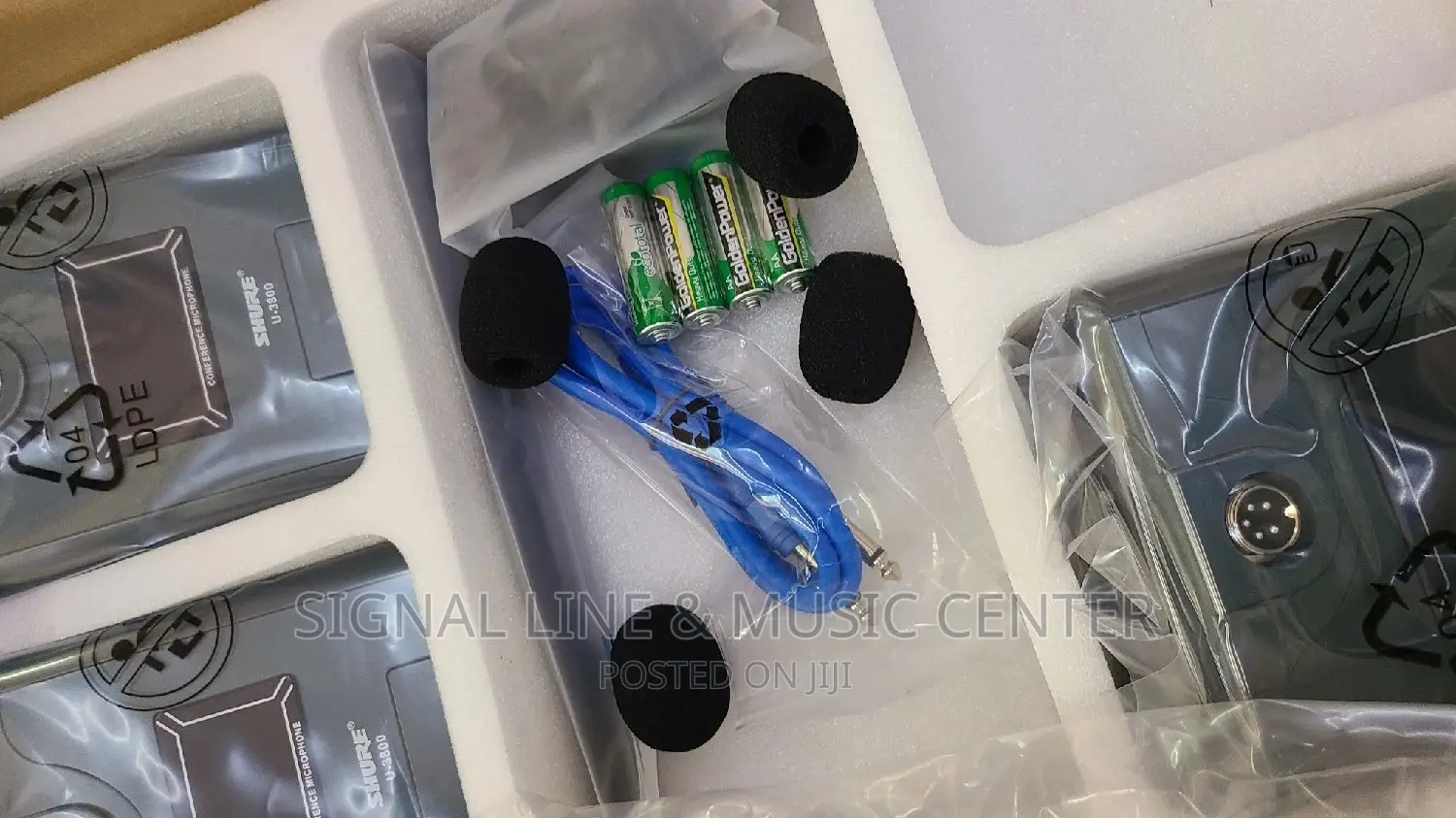 Sure U-3800 Conference Meeting Wireless 4microphones